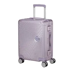 Walizka mała American Tourister Soundbox Alu - stormy lilac