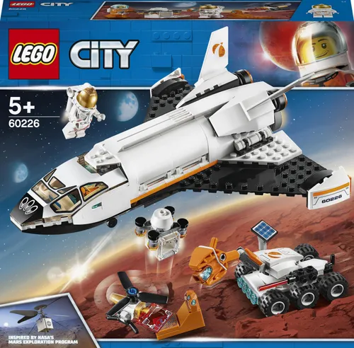 Конструктор Lego City Nasa исследовательская экспедиция на Марс (60226)