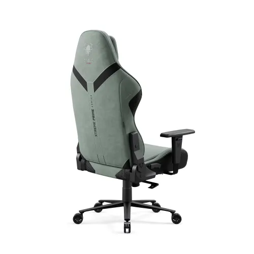Fotel Diablo Chairs X.One Prime Normal Size Ghotic Green Gamingowy Do 140kg Tkanina Zielony