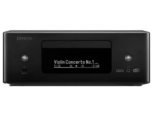 Ресивер Denon CEOL RCDN-12 DAB 2.1-канальный Wi-Fi Bluetooth AirPlay черный