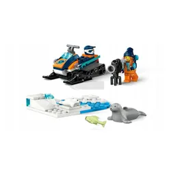 LEGO CITY 60376 SKUTER ŚNIEŻNY BADACZA ARKTYKI zestaw klocków dla dzieci +5