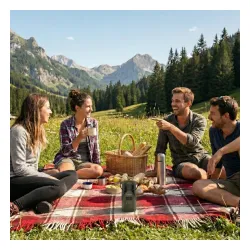 Radioodbiornik Hawk Expedition R30 Na korbkę, Solarne, Latarka, Radio FM Zielony