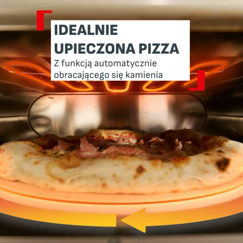 Piec do pizzy Tefal JM600TE0 2600W Regulacja temperatury 33cm