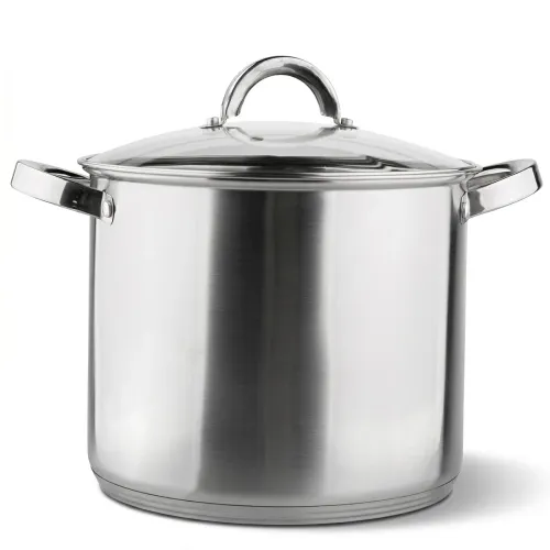 Garnek ze stali nierdzewnej z pokrywką FABIO 8,5 l