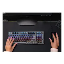 Klawiatura MAD DOG GK960K Gateron Pro Red Czarny