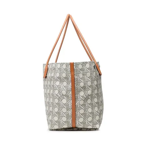 Сумка Tory Burch Canvas Basketweave Tote 139623 Beige