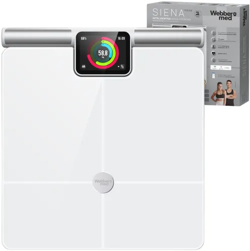 Waga łazienkowa WEBBER Siena PS636 Biały
