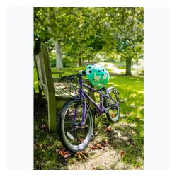 Kask rowerowy dziecięcy Hornit Llama turquoise/white