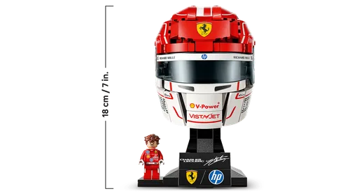 LEGO 43014 Editions: шлем Шарля Леклера Ferrari F1 набор блоков