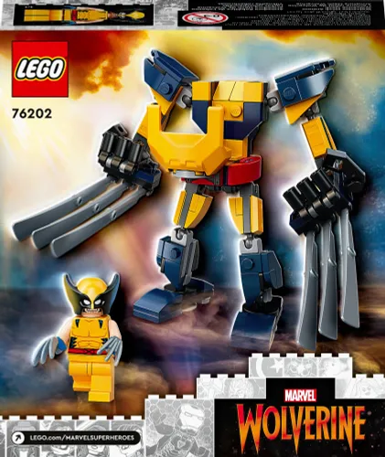 LEGO Marvel Mechaniczna zbroja Wolverine'a 76202