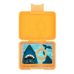 Śniadaniówka / lunchbox dziecięcy Yumbox Snack - yoyo yellow / shark