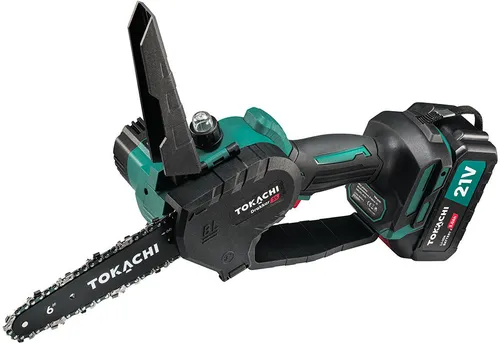Piła łańcuchowa akumulatorowa TOKACHI 21V Drakkar 35 2x3Ah