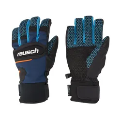 Rękawice narciarskie Reusch Dragon R-Tex XT dress blue/orange popsicle