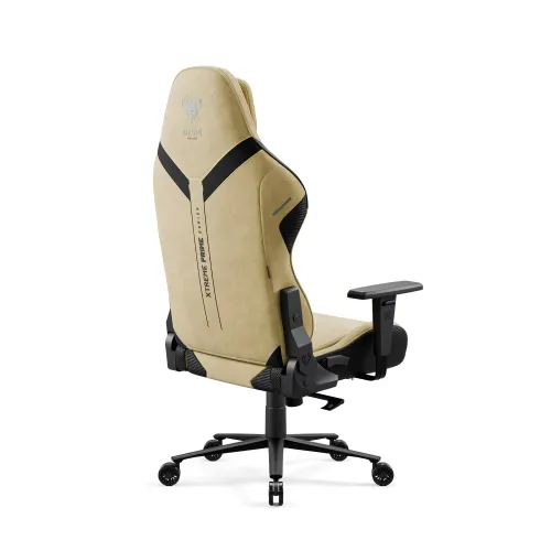 Fotel Diablo Chairs X.One Prime, Normal Size Broken Gold Gamingowy Do 140kg Tkanina Złoty