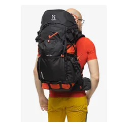 Plecak trekkingowy Haglofs L.I.M ZT 55 - true black/zenith red