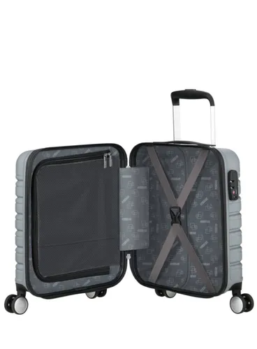 Walizka kabinowa American Tourister Flashline Underseater - sky silver