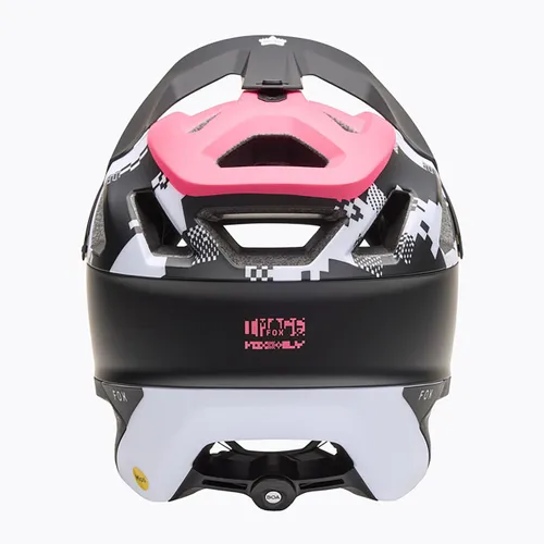 Kask rowerowy Fox Racing Dropframe Pro Digi Image black/white