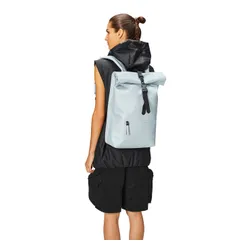 Велосипедный рюкзак Rains Rolltop Rucksack-wind