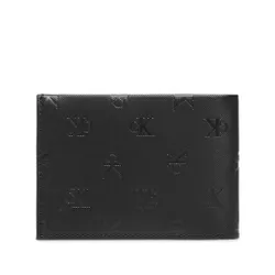 Büyük Erkek Cüzdan Calvin Klein Kot Pantolon Monogram Yumuşak Bifold Xl Aop K50K510137 0GJ