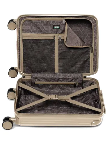 Walizka kabinowa Puccini Dallas - szampański