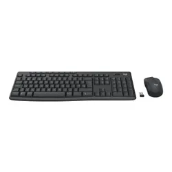 Zestaw klawiatura i mysz Logitech MK370 Business bezprzewodowy szary