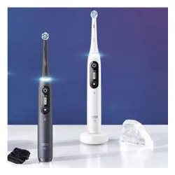 Oral - B магнитная зубная щетка iO Series 7 Duo 2 шт. White / Black