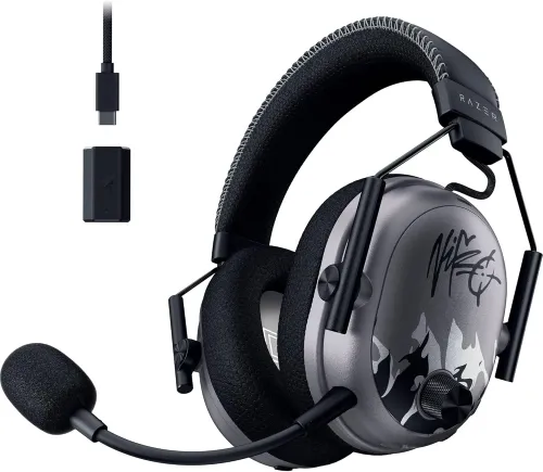 Słuchawki bezprzewodowe z mikrofonem Razer BlackShark V3 Pro NiKo Edition Nauszne ANC