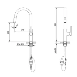 Bateria GLOBALO Divio Czarny