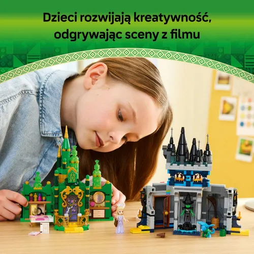 Конструктор пластиковый LEGO Wicked 75689 Изумрудный город и замок Кьямо Ко