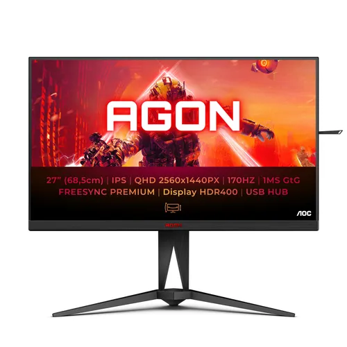 Monitor AOC AGON AG275QX/EU 27" 2K IPS 170Hz 1ms Gamingowy