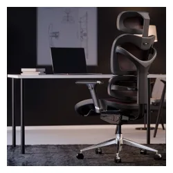 Fotel DIABLO CHAIRS V-Commander Czarno-burgundowy