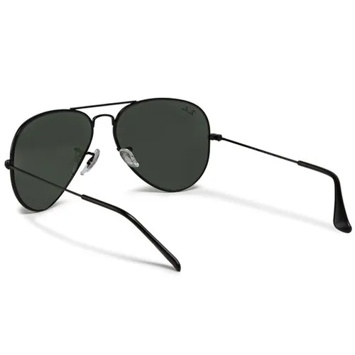 Okulary przeciwsłoneczne Ray-Ban Aviator Classic 0RB3025 L2823 Black/G/15 GREEN - Rozmiar (EU) 58