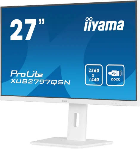 Monitor iiyama ProLite XUB2797QSN-W1 27" 2K IPS 100Hz 1ms MPRT