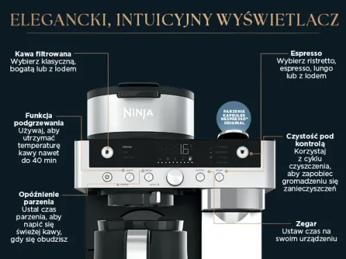 Ekspres na kapsułki Ninja CFN802EU