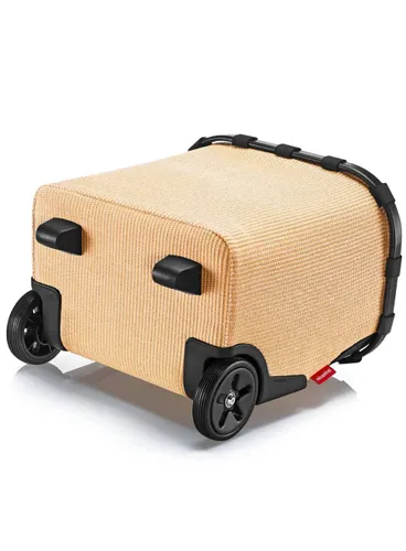 Wózek torba na zakupy Reisenthel Carrycruiser - raffia black