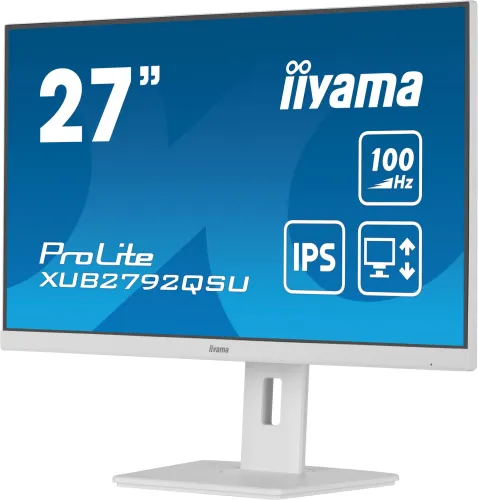 Monitor iiyama ProLite XUB2792QSU-W6 27" 2K IPS 100Hz 0,4ms MPRT