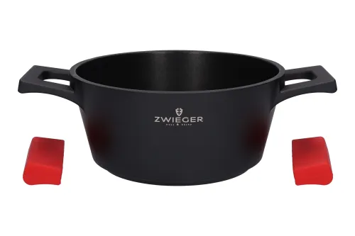 Zestaw garnków Zwieger Obsidian ZW-GO-0930 Indukcja aluminium 6 elementów