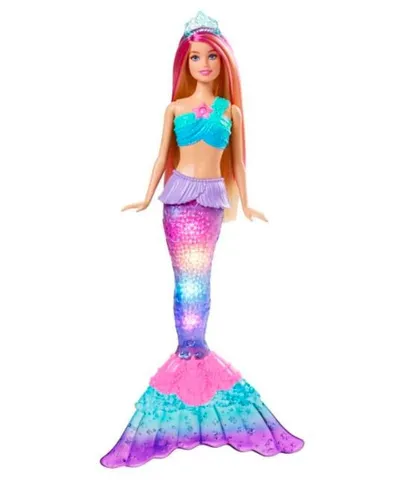 Mattel Barbie Malibu Mermaid Doll Мерцающие огни