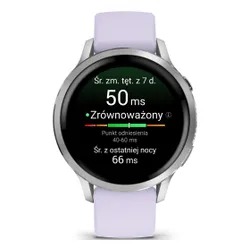 Zegarek sportowy GARMIN Venu 4 41mm Srebrny