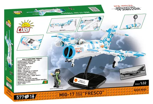 Klocki Cobi HC Cold War MiG-17 NATO Code 'Fresco'