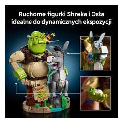 LEGO 72423 Shrek, Osioł i Kot w butach