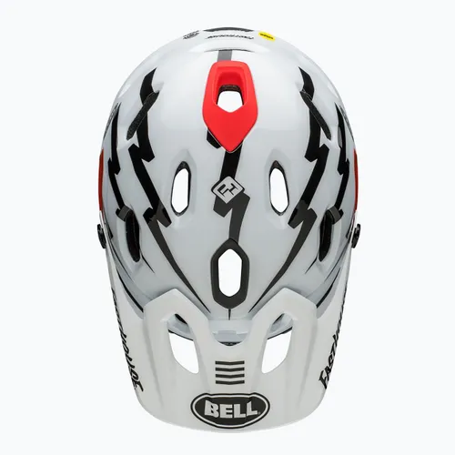 Kask rowerowy Bell FF Super DH MIPS Spherical fasthouse matte gloss black/white