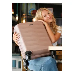 Walizka mała Puccini Cairo - rose gold