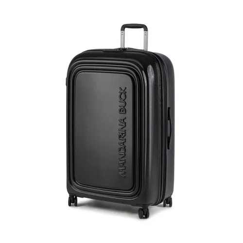 Большой жесткий чемодан Mandarina Duck Logoduck + P10szv35651 Black