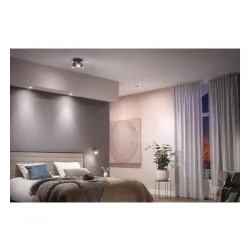 Oświetlenie punktowe Philips Hue White and Color Ambiance Centura 3szt. Czarny