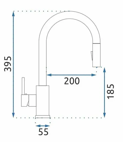 Bateria REA Fresh B9148 Złoto szczotkowane