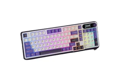 Klawiatura ROYAL KLUDGE RK-S98 Chartreuse Switch Biało-fioletowy