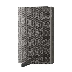 Кошелек Secrid Slimwallet Hexagon - серый