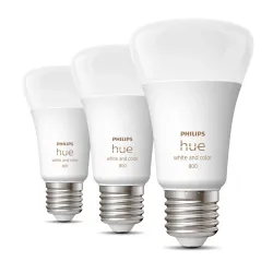 Żarówka LED Philips Hue White and Color Ambiance E27 800lm 3szt.