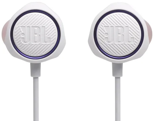 Słuchawki JBL Quantum 50C Douszne, Dźwięk przestrzenny Biały